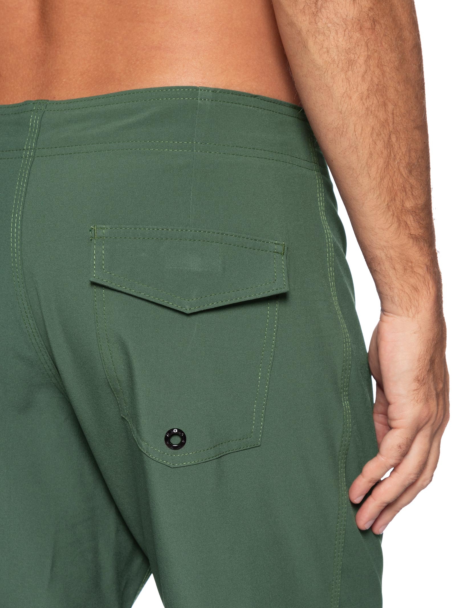 Bermuda Masculina Beachwear 40 Graus Verde Reserva