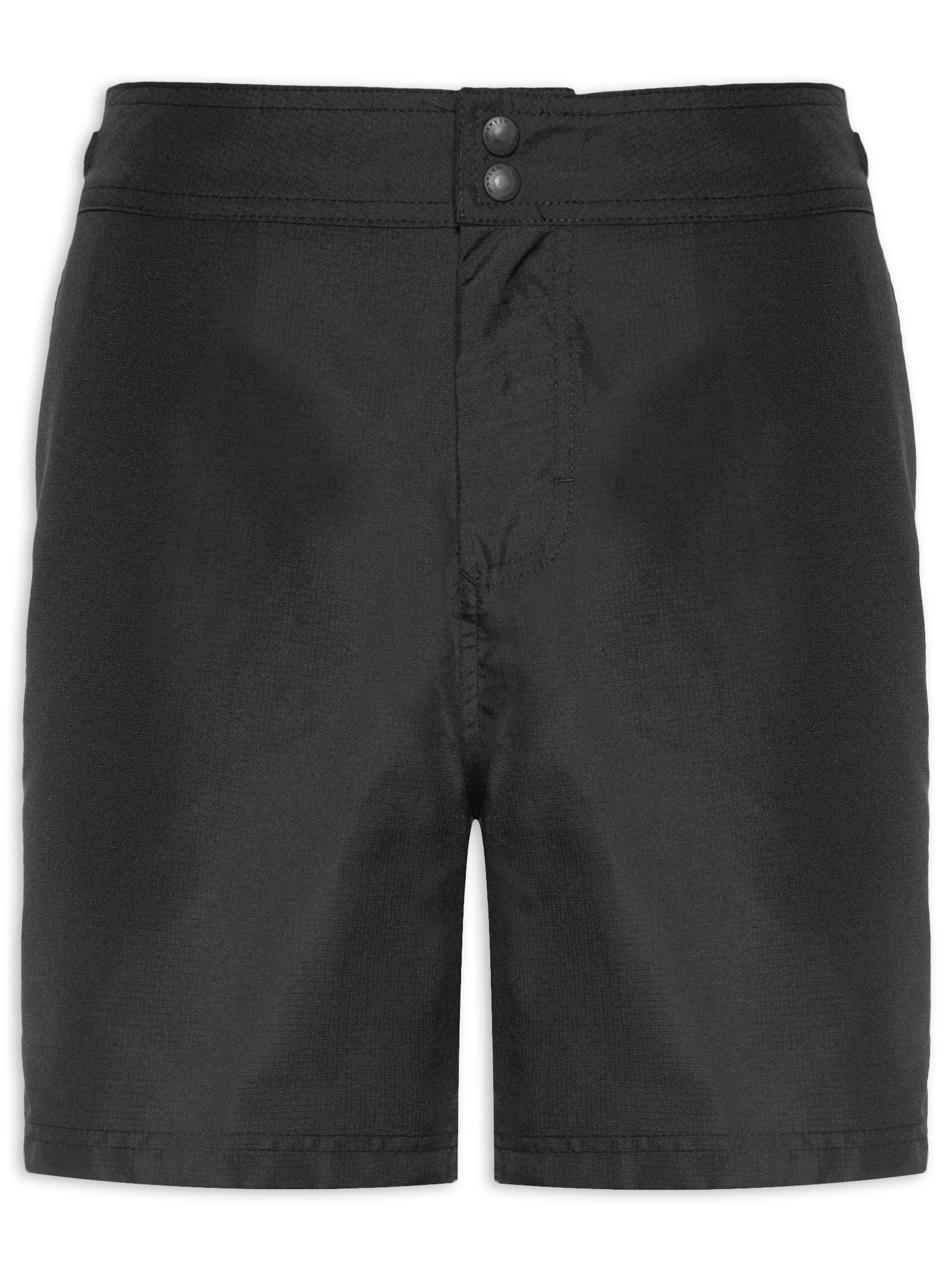 Bermuda Masculina Beachwear Aquaone Ripstop Preto Osklen