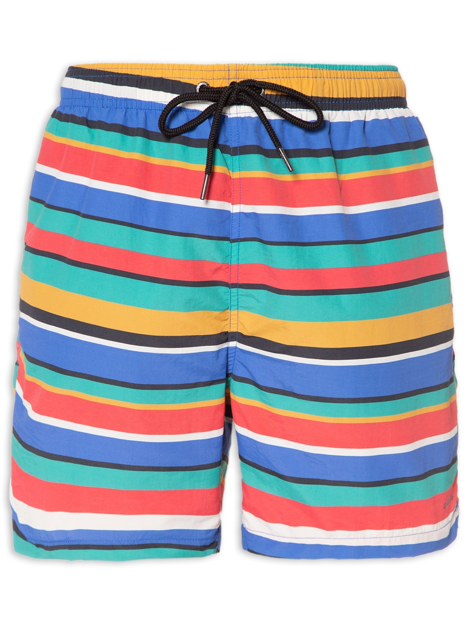 Bermuda Masculina Beachwear Estampado Azul Colcci