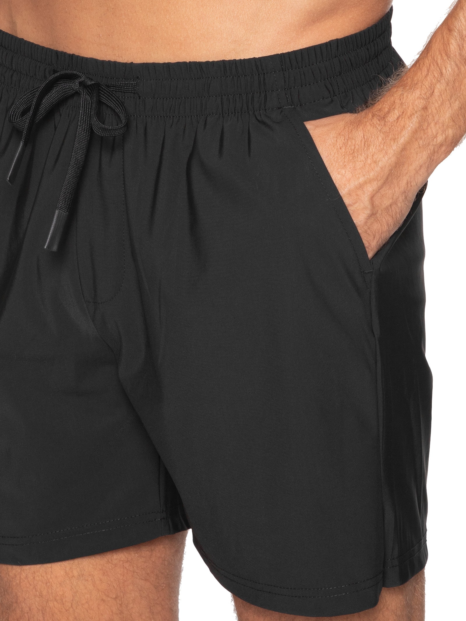 Bermuda Masculina Beachwear Preto '2 Essential