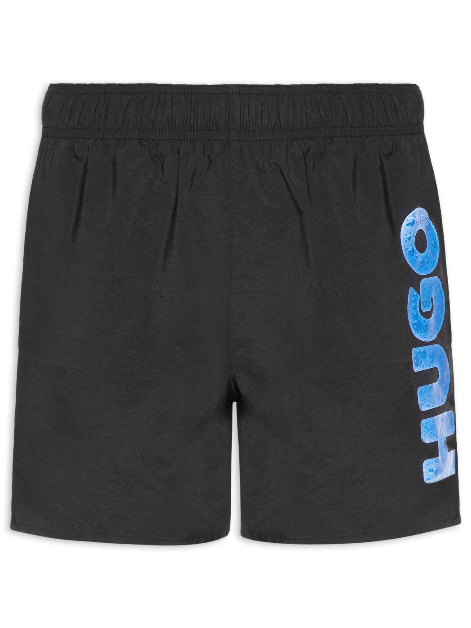 Bermuda Masculina Beachwear Splash Preto Hugo