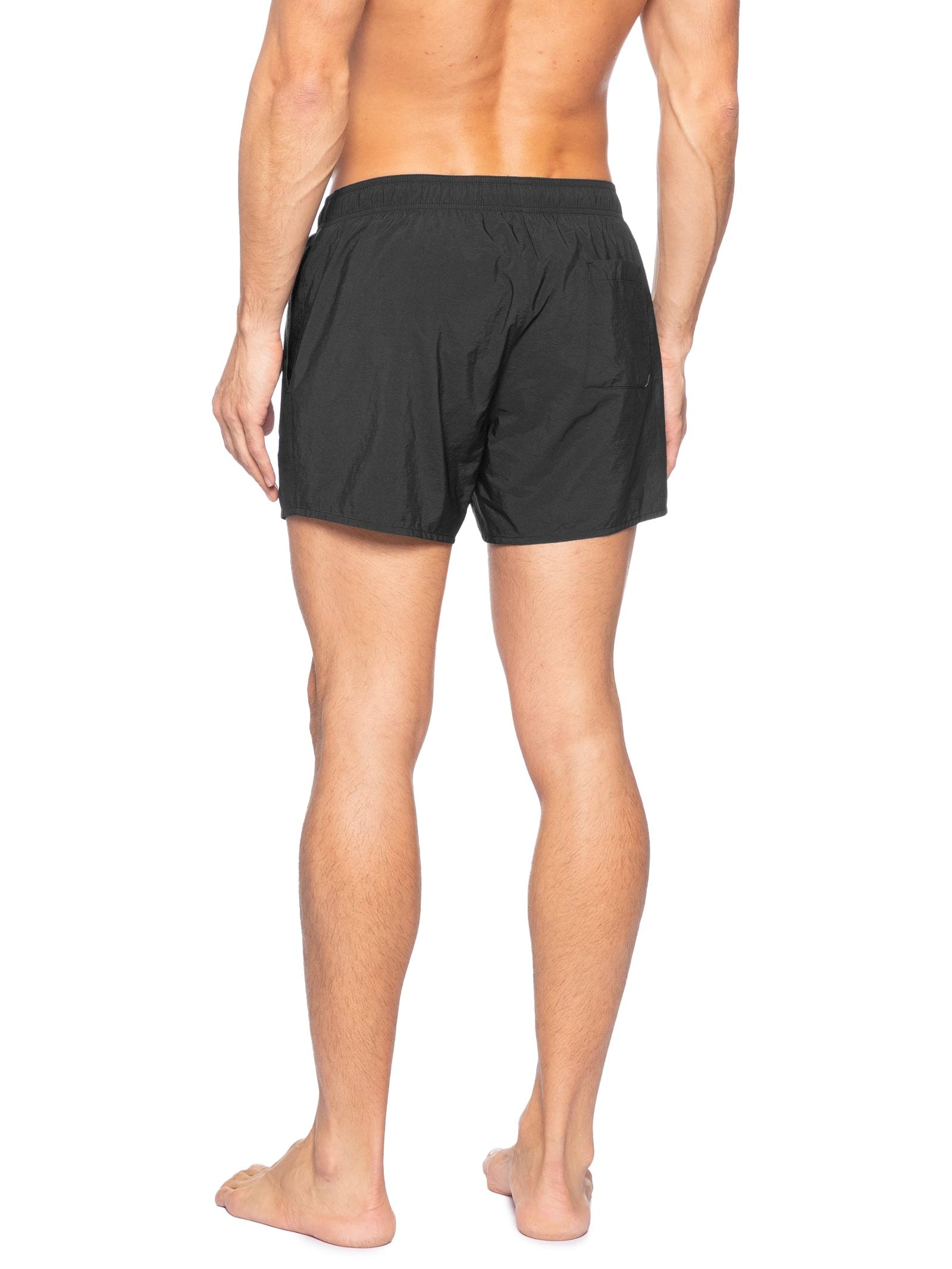Bermuda Masculina Beachwear Splash Preto Hugo