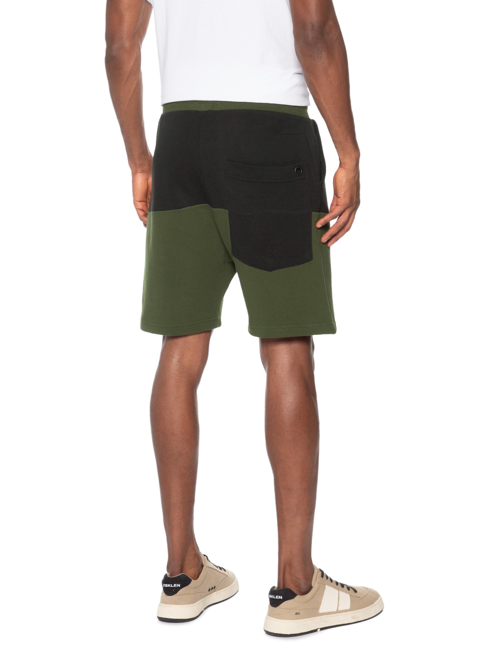 Bermuda Masculina Bicolor New Preto Osklen
