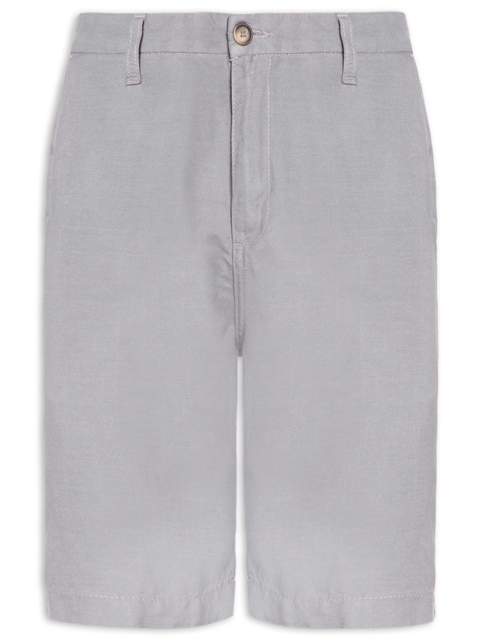 Bermuda Masculina Blend Linen Cinza Pineapple