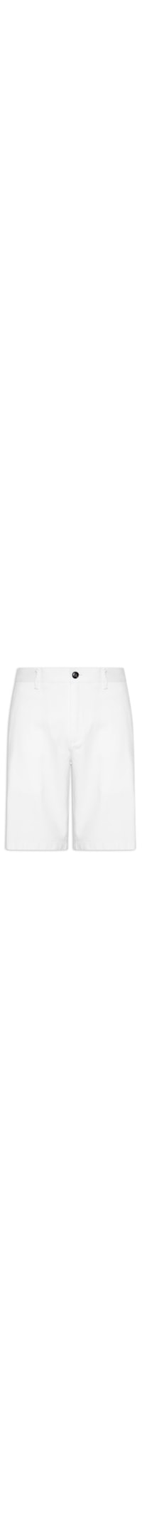 Bermuda Masculina Blend Linho - Branco