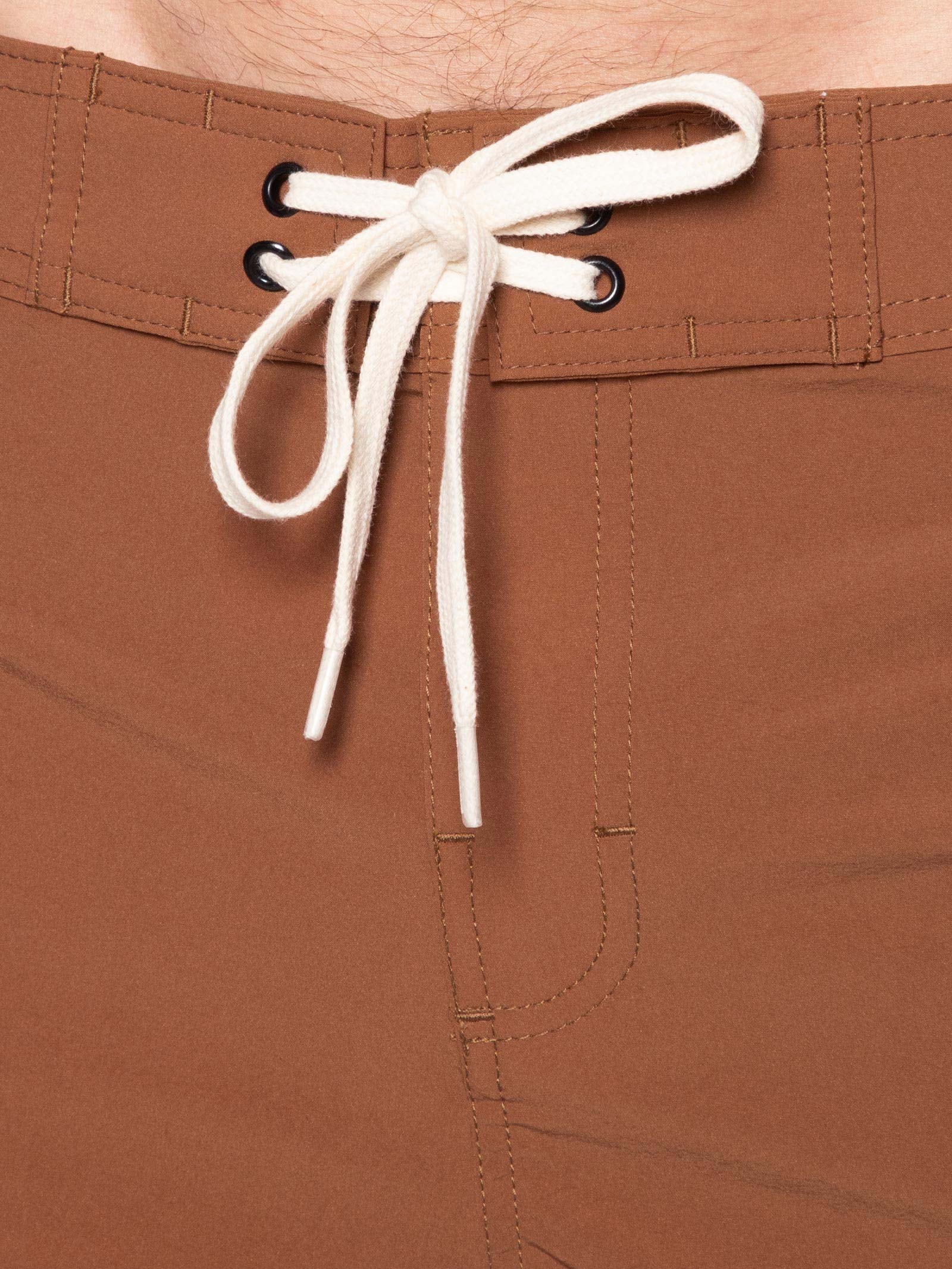 Bermuda Masculina Boardshort Flex Cargo Carpet Cognac Laranja Birden