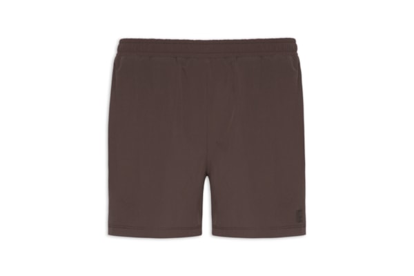 Bermuda Masculina Bolso Duplo com Zíper Essentials - Marrom