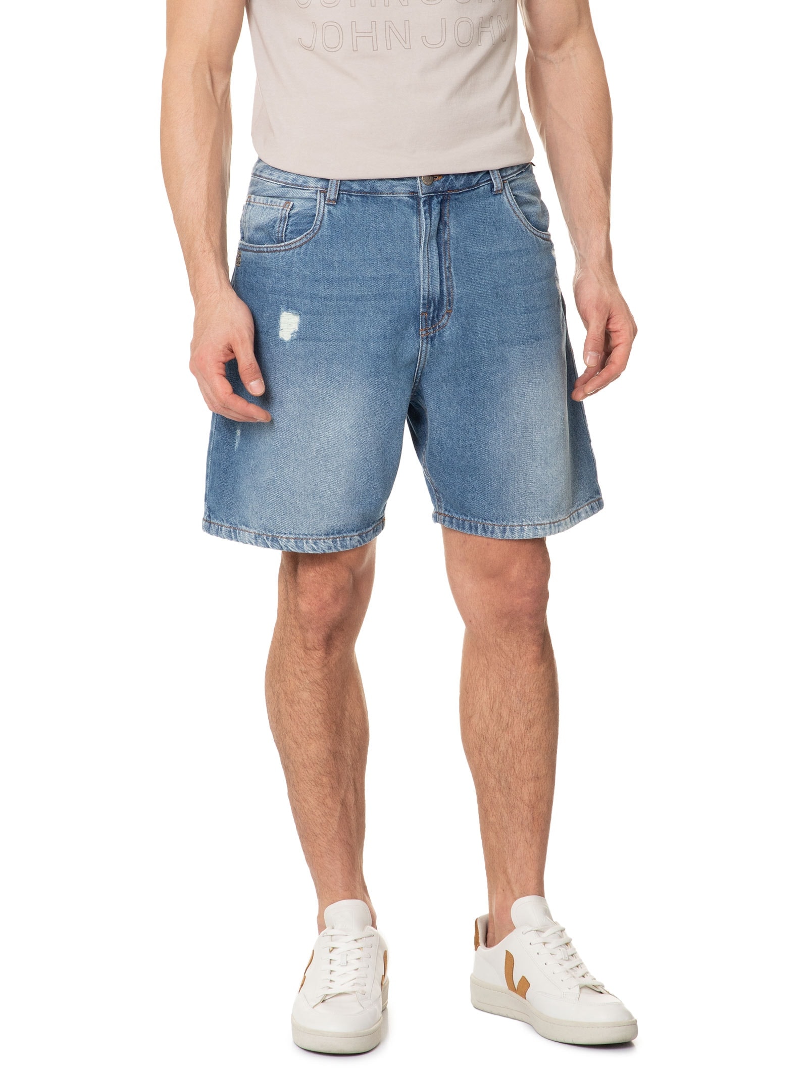 Bermuda Masculina Box Sinaloa Azul John John