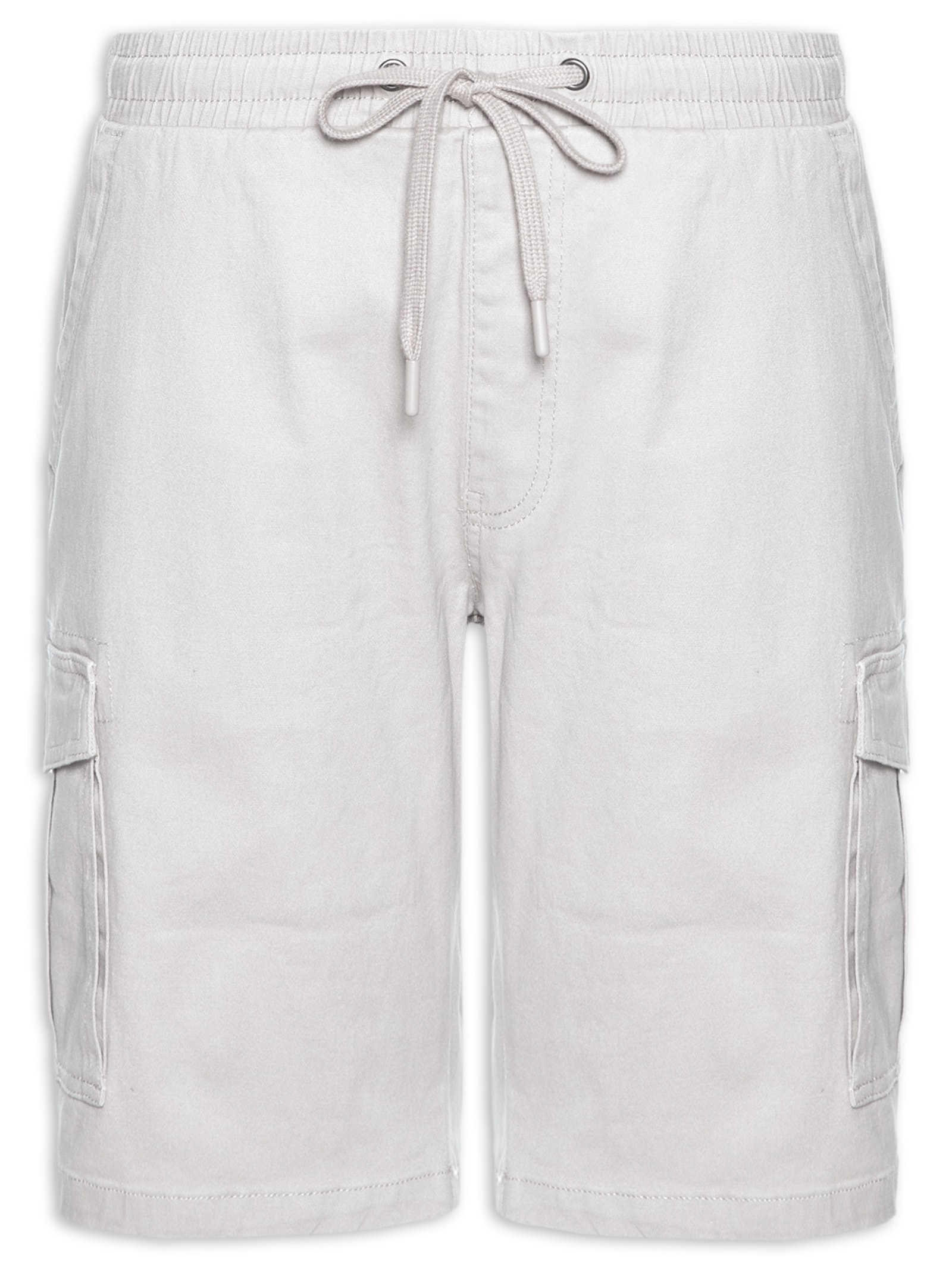 Bermuda Masculina Cargo Casual Cinza Basiq Men