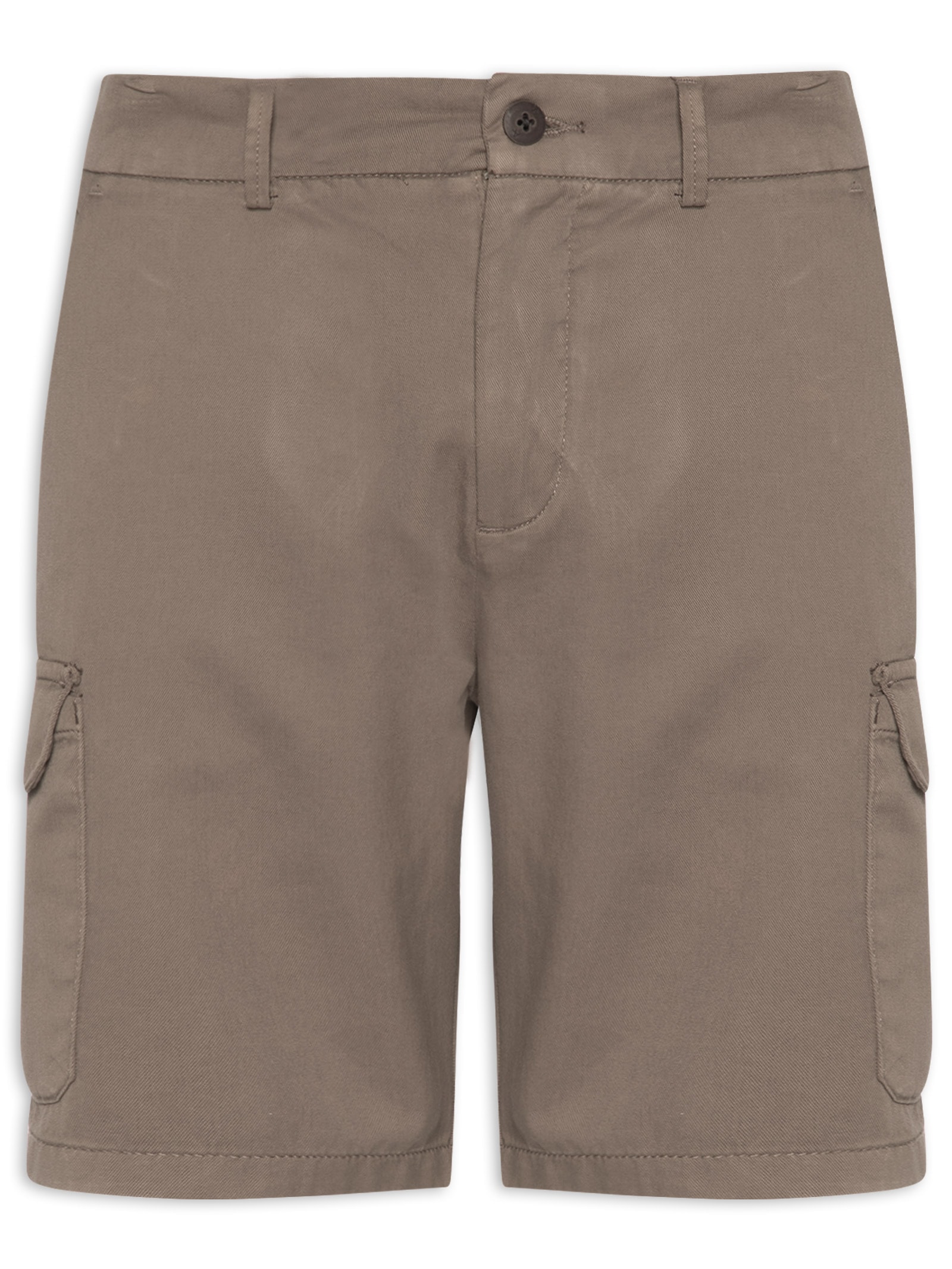 Bermuda Masculina Cargo Chino Color Bege Aramis