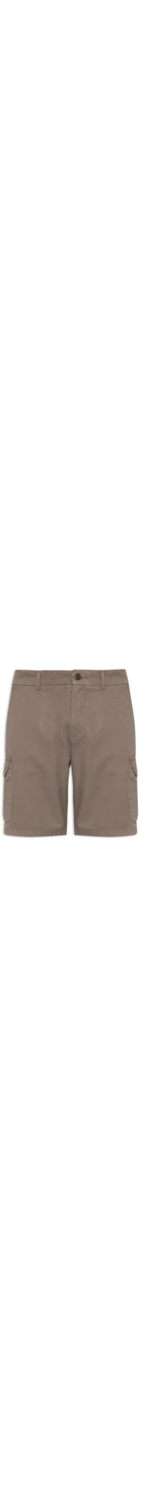 Bermuda Masculina Cargo Chino Color - Bege