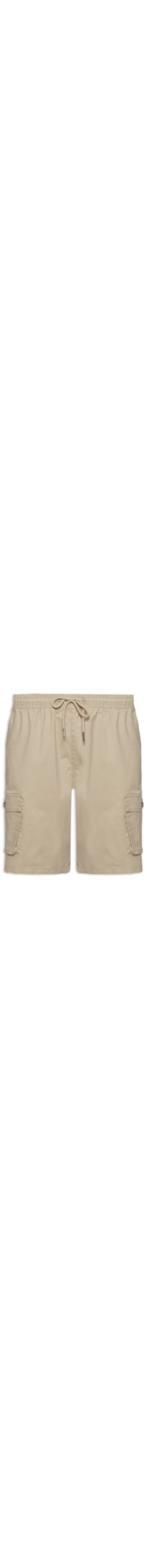 Bermuda Masculina Cargo Color - Bege
