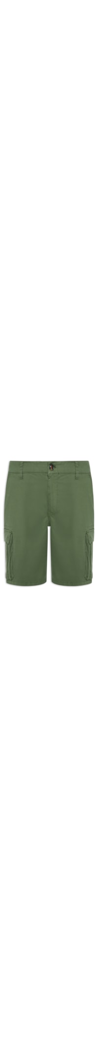 Bermuda Masculina Cargo Just Stretch - Verde