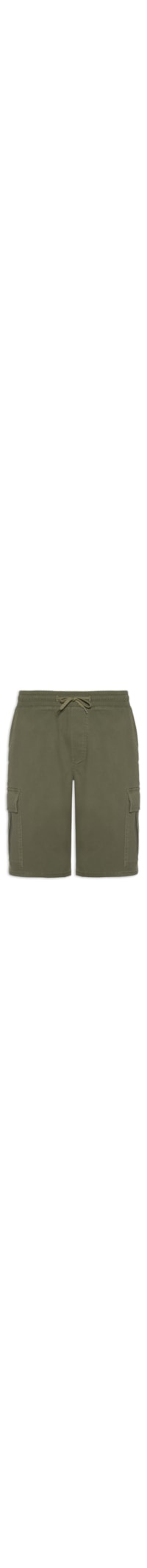 Bermuda Masculina Cargo Mid - Verde