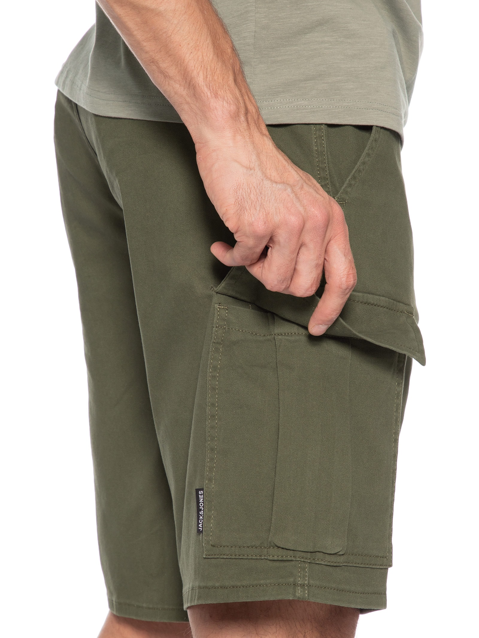 Bermuda Masculina Cargo Mid Verde Jack & Jones