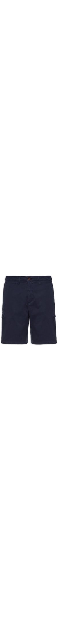 Bermuda Masculina Cargo Oficina - Azul