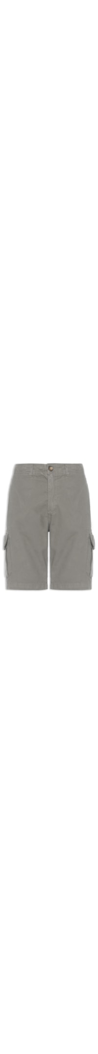 Bermuda Masculina Cargo Stoned - Cinza