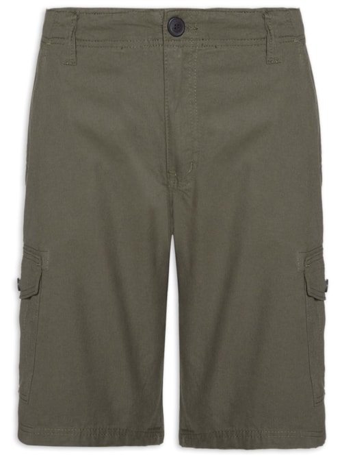 Bermuda Masculina Cargo – Verde