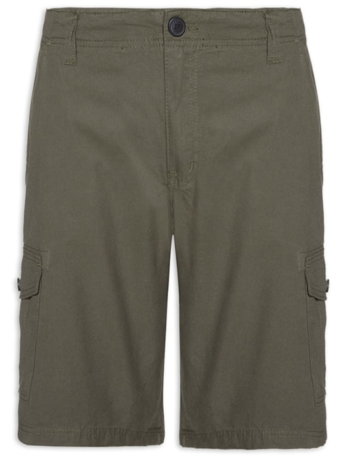 Bermuda Masculina Cargo - Verde