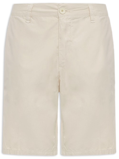 Bermuda Masculina Casual Alfaiataria – Bege