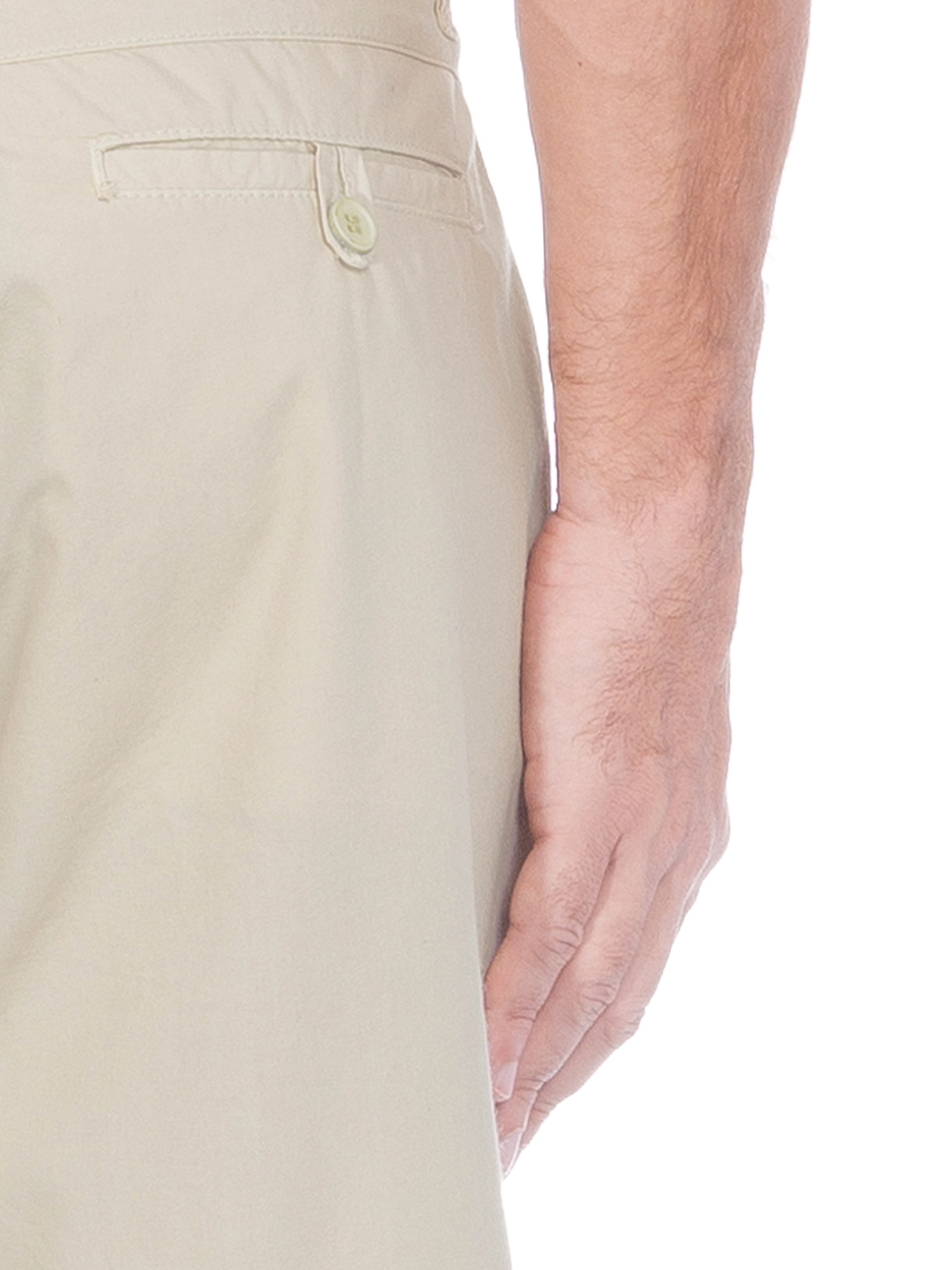 Bermuda Masculina Casual Alfaiataria Bege Osklen