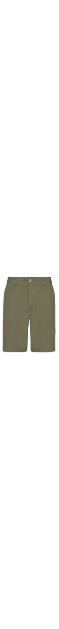Bermuda Masculina Casual Alfaiataria - Verde