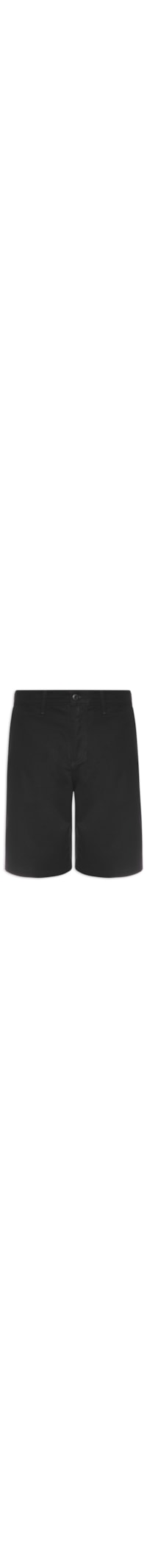 Bermuda Masculina Casual Authentic Chino Relax - Preto