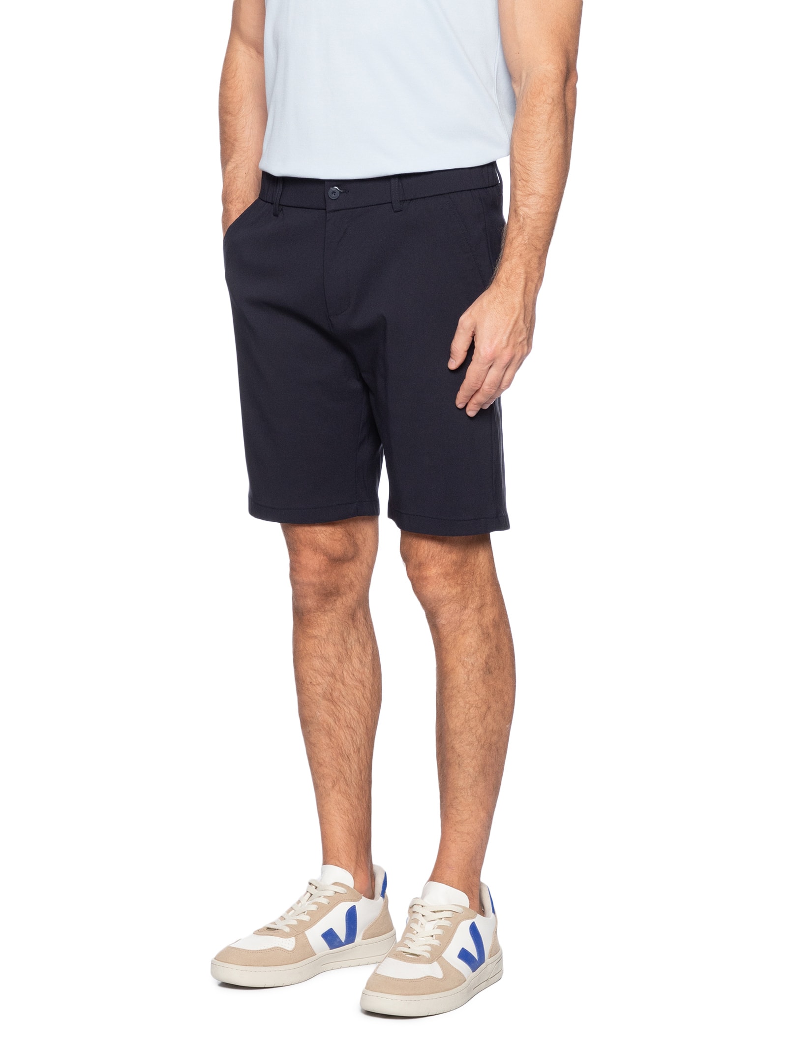 Bermuda Masculina Casual Azul '2 Essential