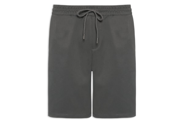 Bermuda Masculina Casual Básica - Cinza