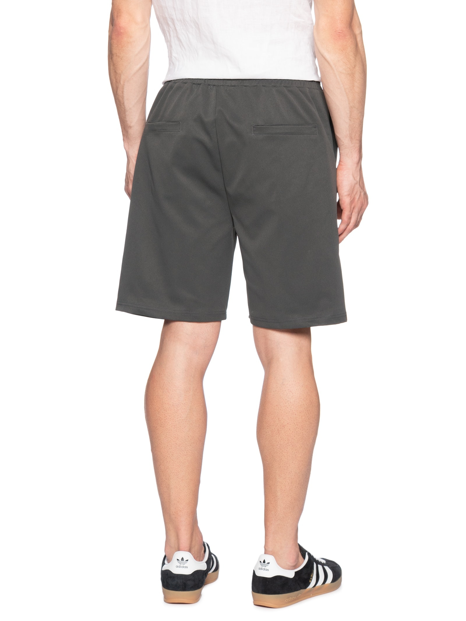 Bermuda Masculina Casual Básica Cinza Basiq Men