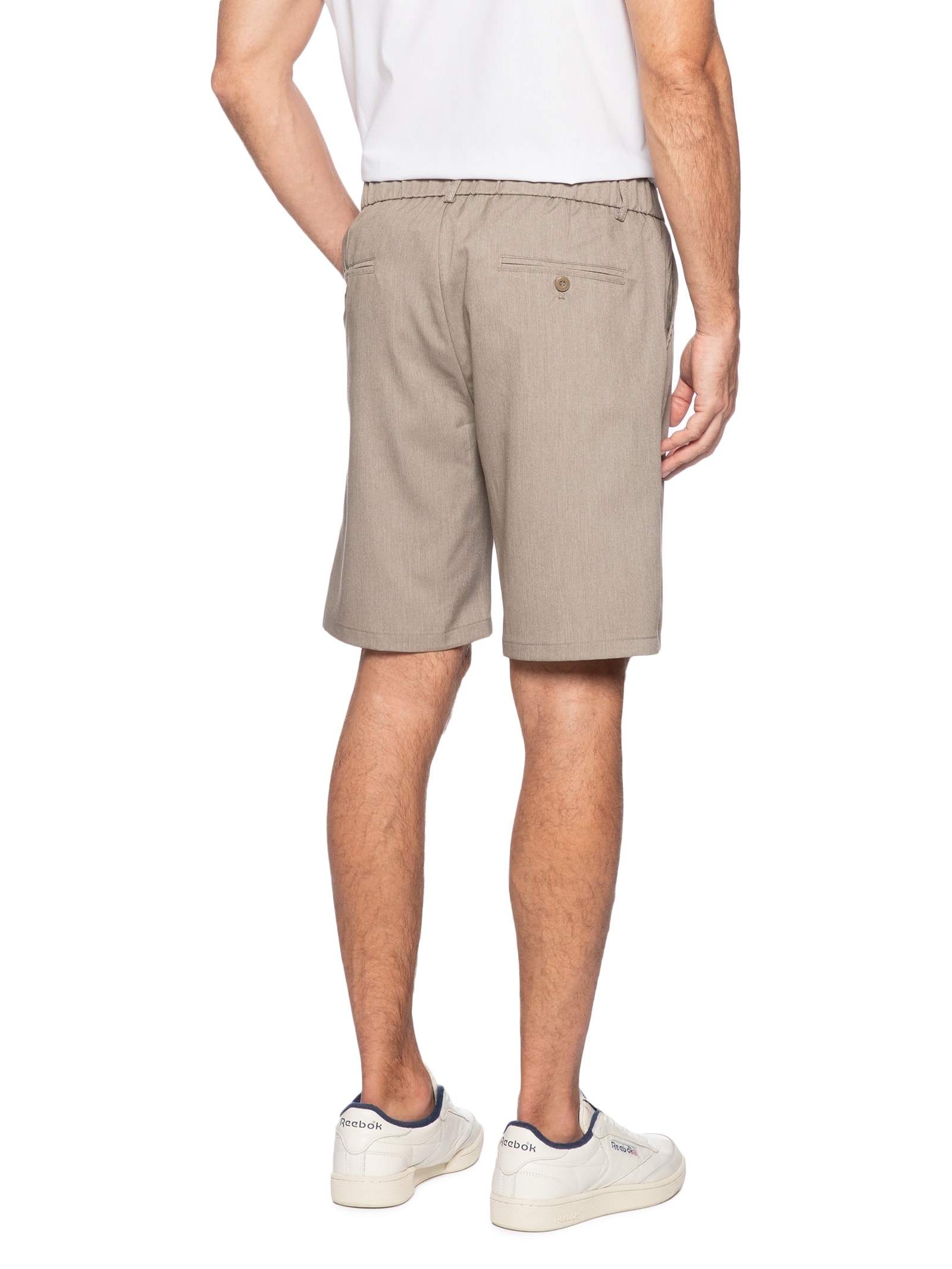 Bermuda Masculina Casual Bege '2 Essential