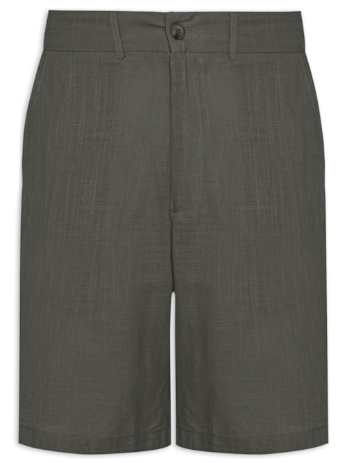 Bermuda Masculina Casual Color - Cinza