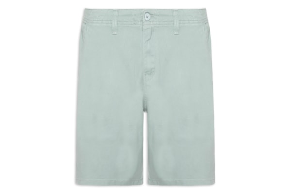 Bermuda Masculina Casual em Sarja Color - Verde