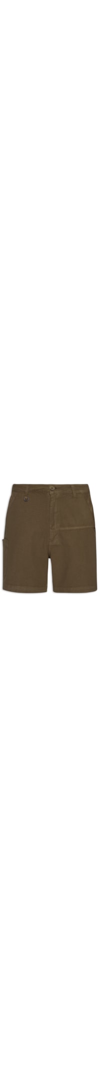 Bermuda Masculina Casual Hemp Mix - Marrom