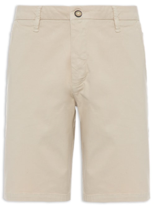Bermuda Masculina Casual Iron - Bege