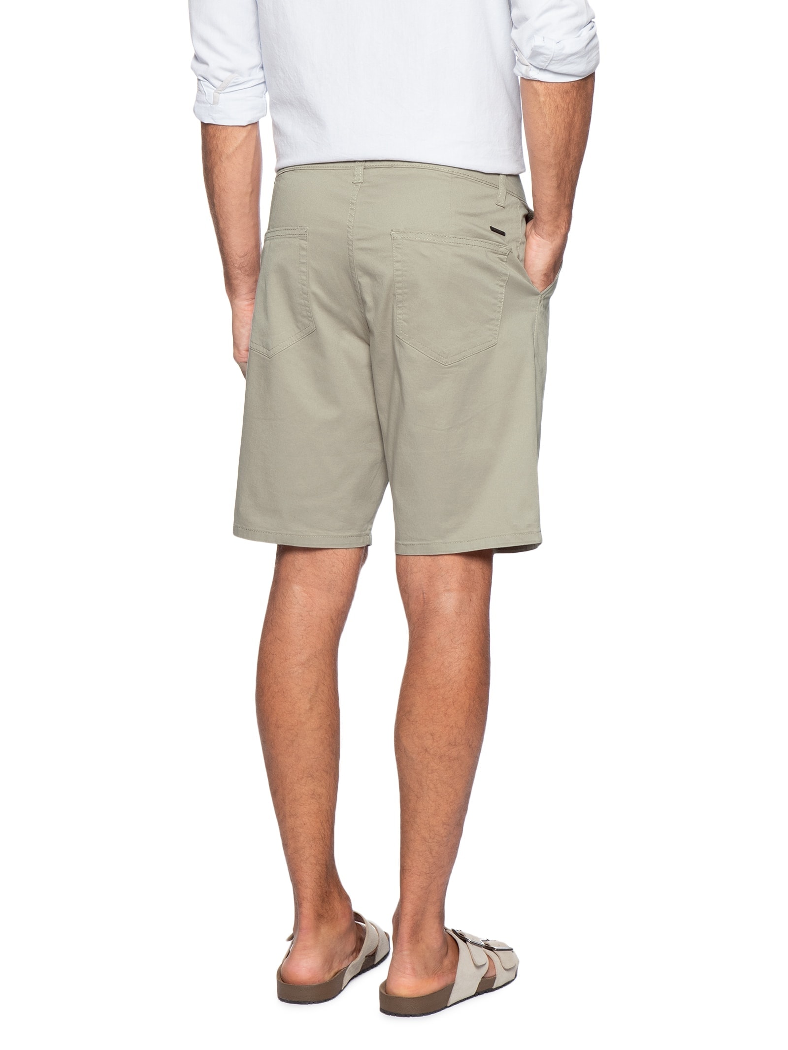 Bermuda Masculina Casual Jack Cinza Reserva