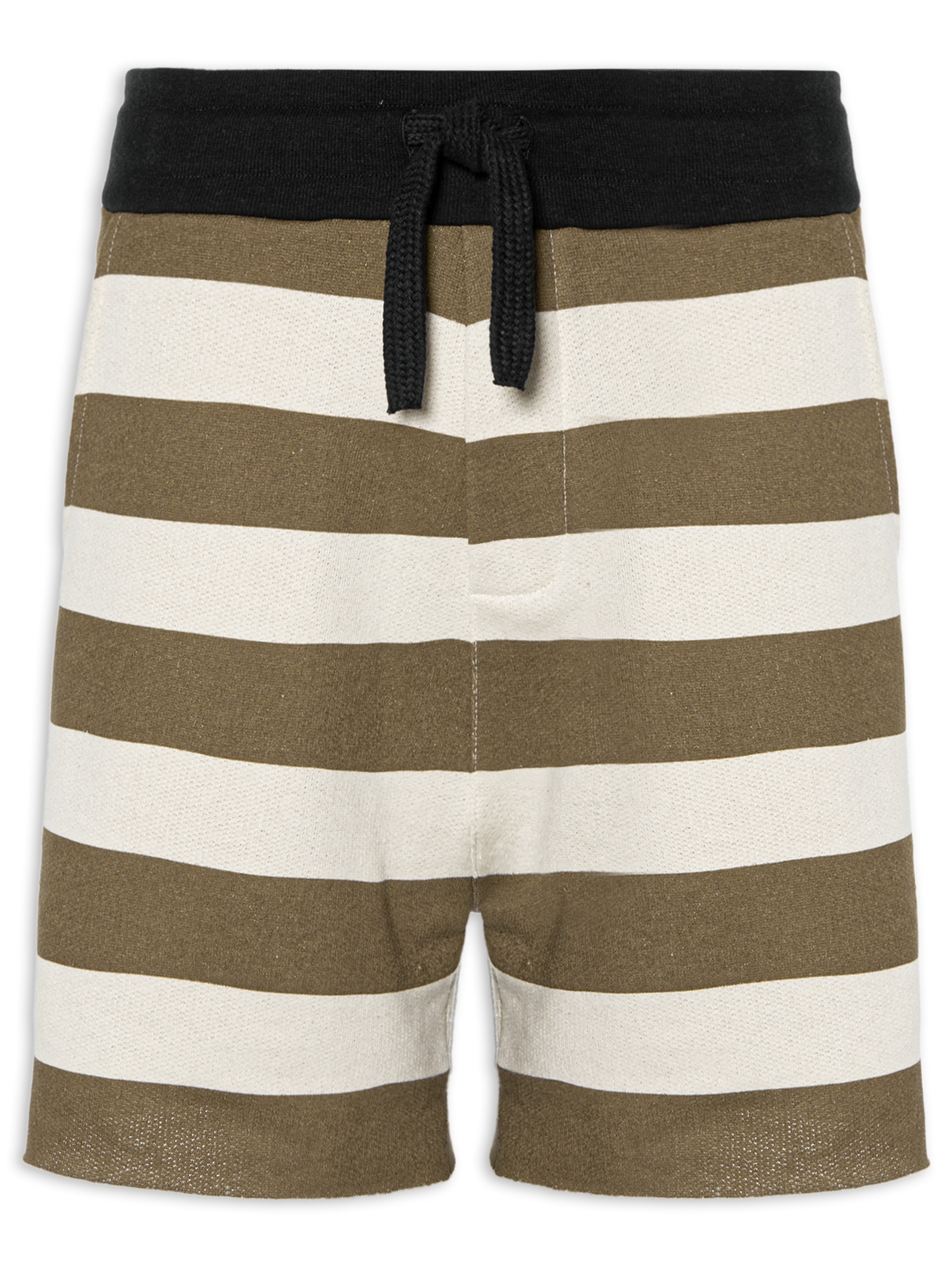 Bermuda Masculina Casual Listrada Moletom Osklen Off White