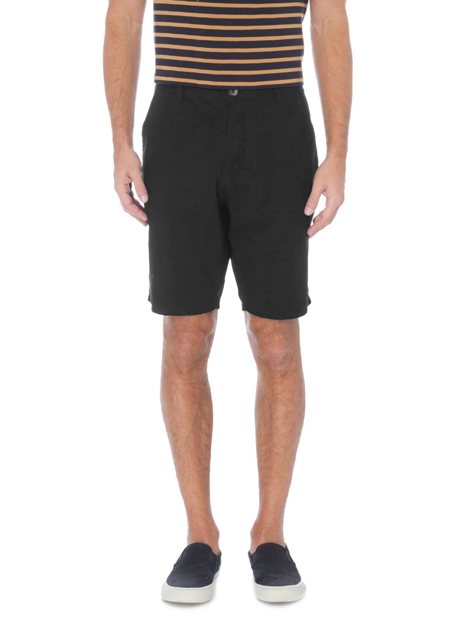 Bermuda Masculina Casual Preto Osklen