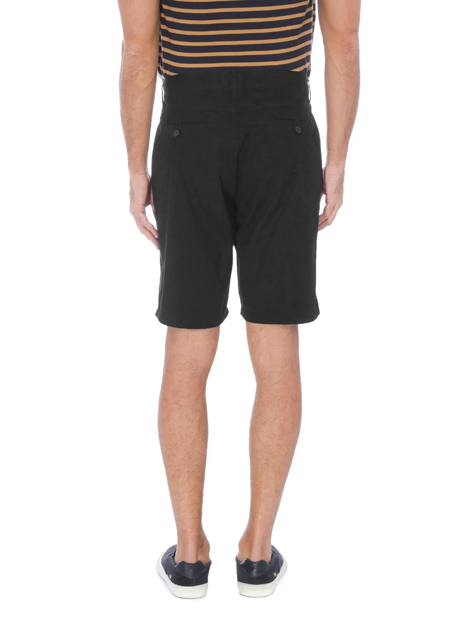 Bermuda Masculina Casual Preto Osklen