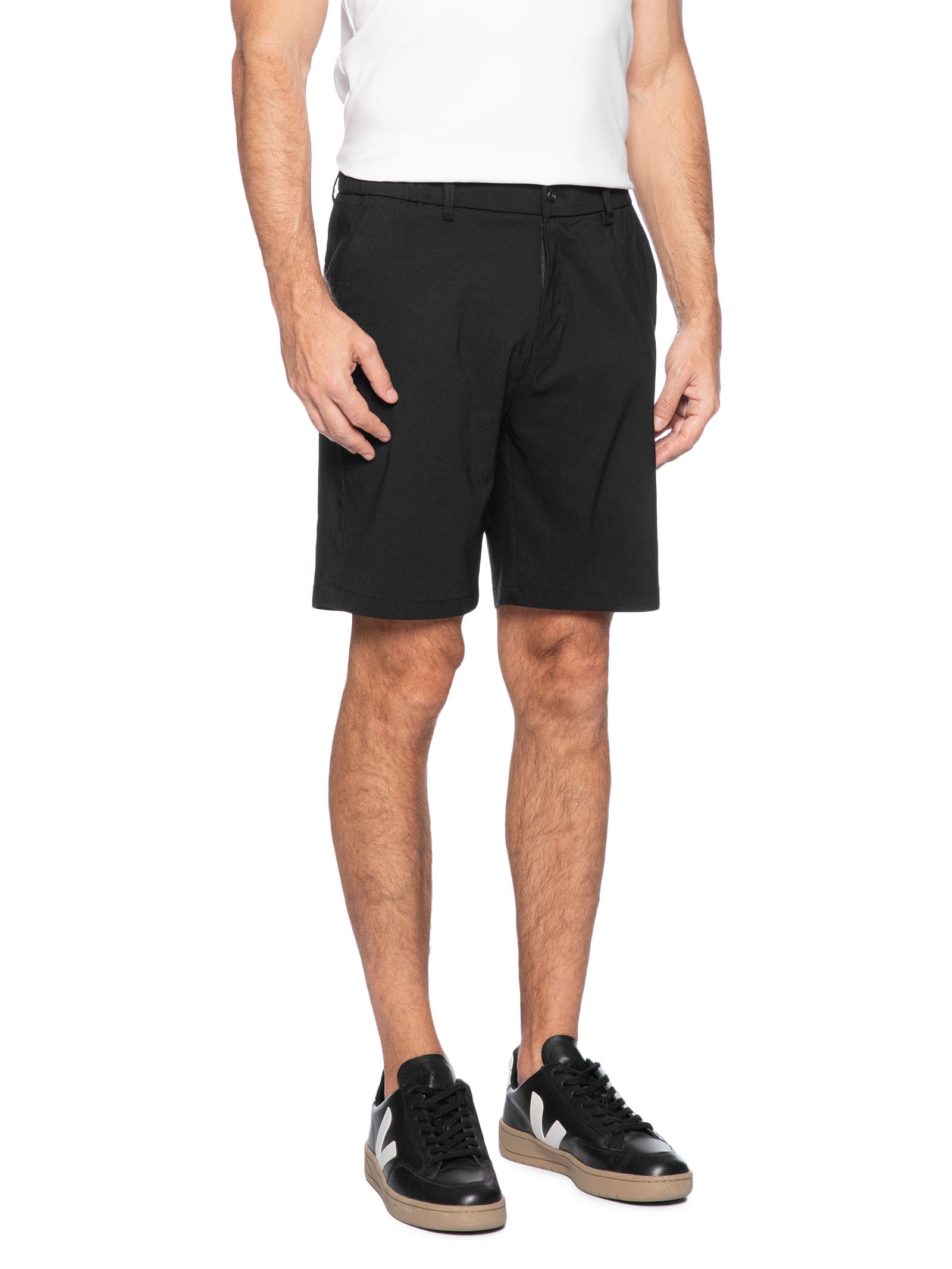 Bermuda Masculina Casual Preto '2 Essential