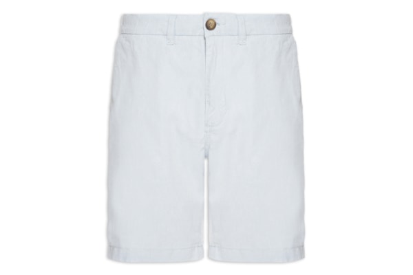 Bermuda Masculina Chambray - Azul
