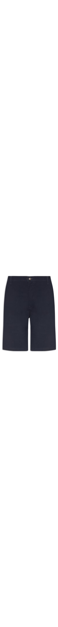 Bermuda Masculina Chino Algodão - Azul