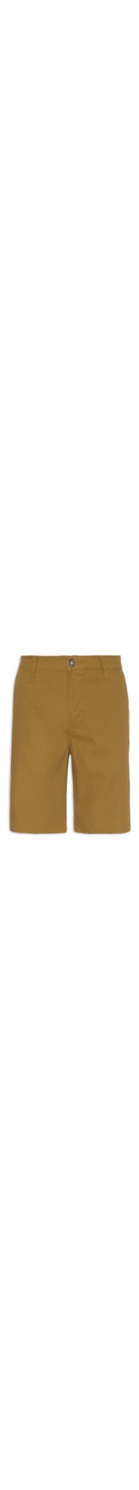Bermuda Masculina Chino Algodão - Marrom
