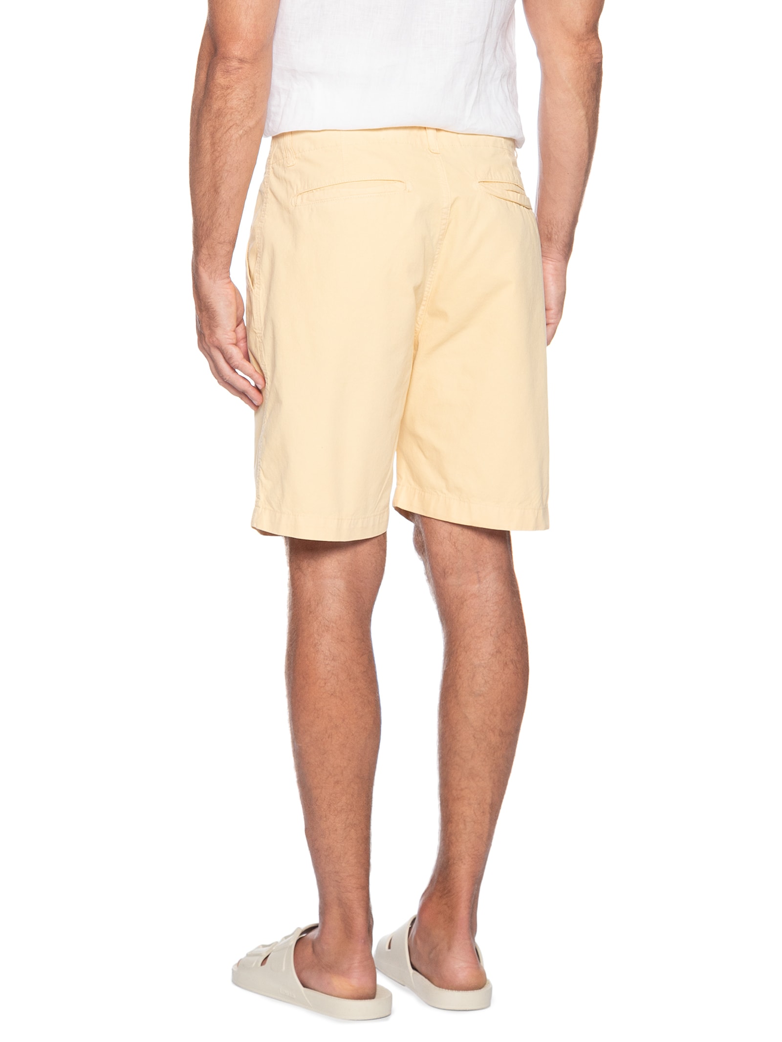 Bermuda Masculina Chino Amarelo Pineapple