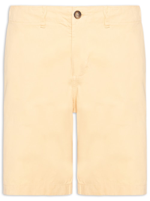 Bermuda Masculina Chino – Amarelo