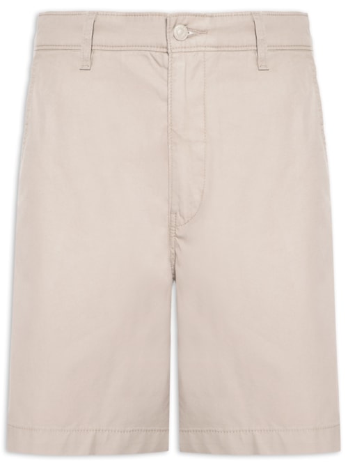 Bermuda Masculina Chino Authentic Relaxed – Bege