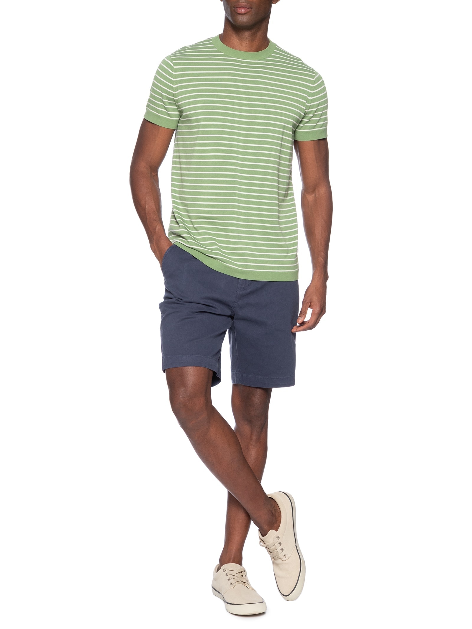 Bermuda Masculina Chino Azul Foxton