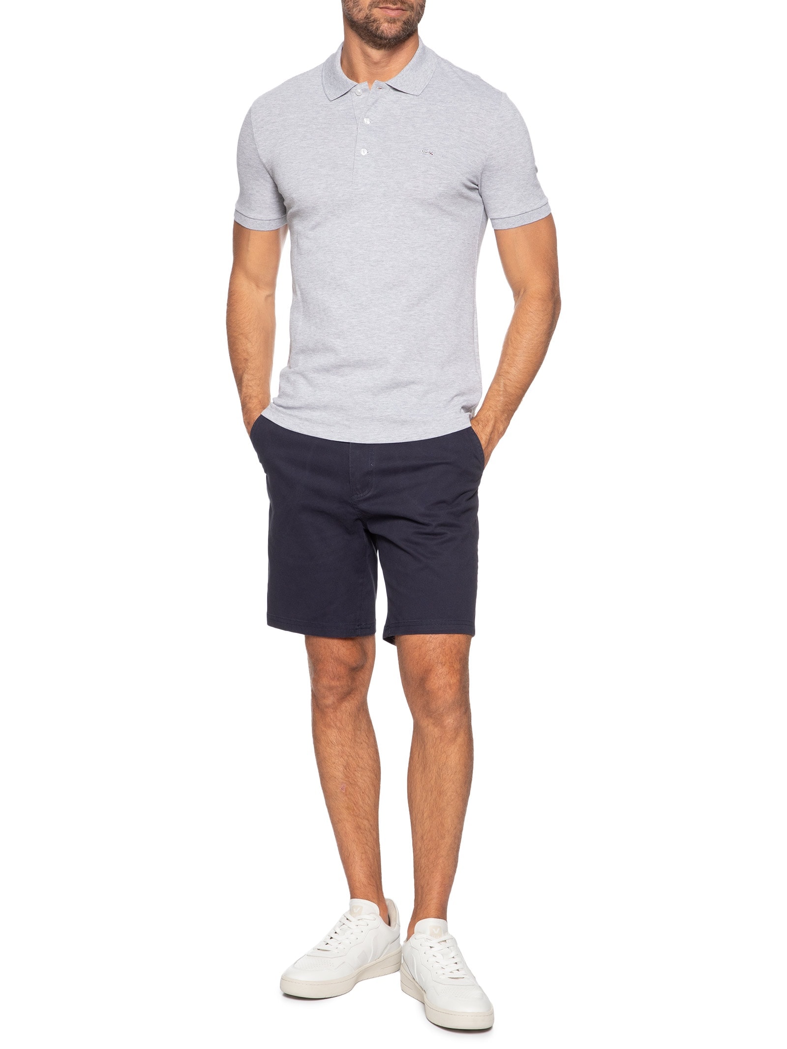 Bermuda Masculina Chino Azul '2 Essential
