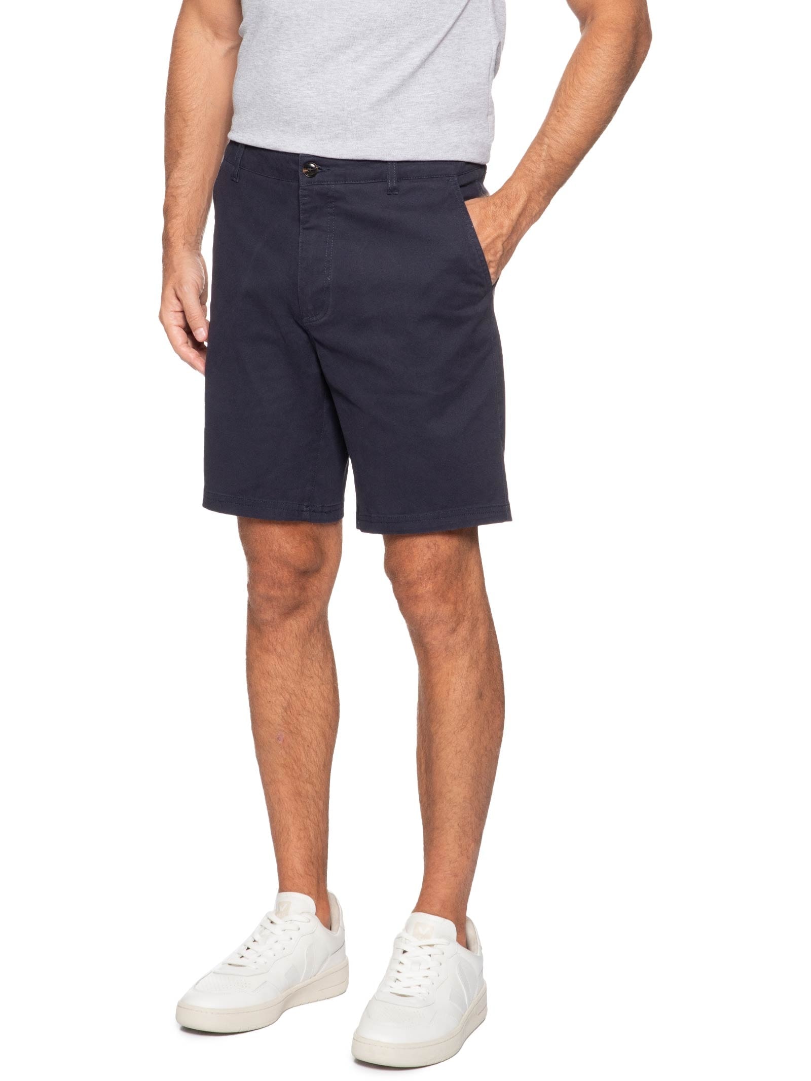 Bermuda Masculina Chino Azul '2 Essential