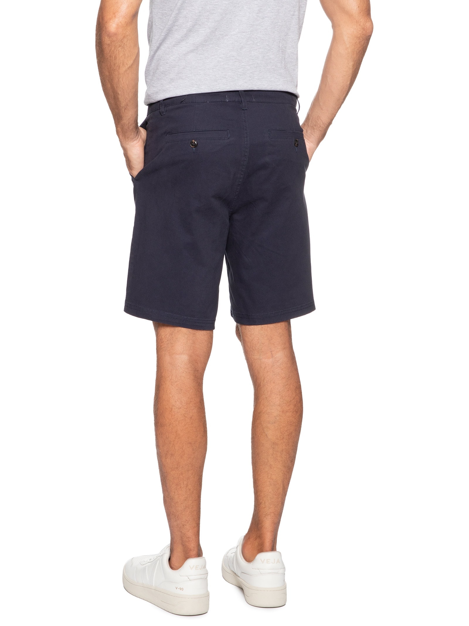 Bermuda Masculina Chino Azul '2 Essential